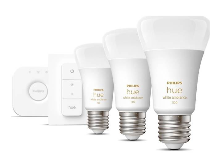 Philips Hue White Ambiance E27 8 W 3 Stück