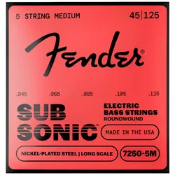 Fender 7250-5M - Saiten E-Bass
