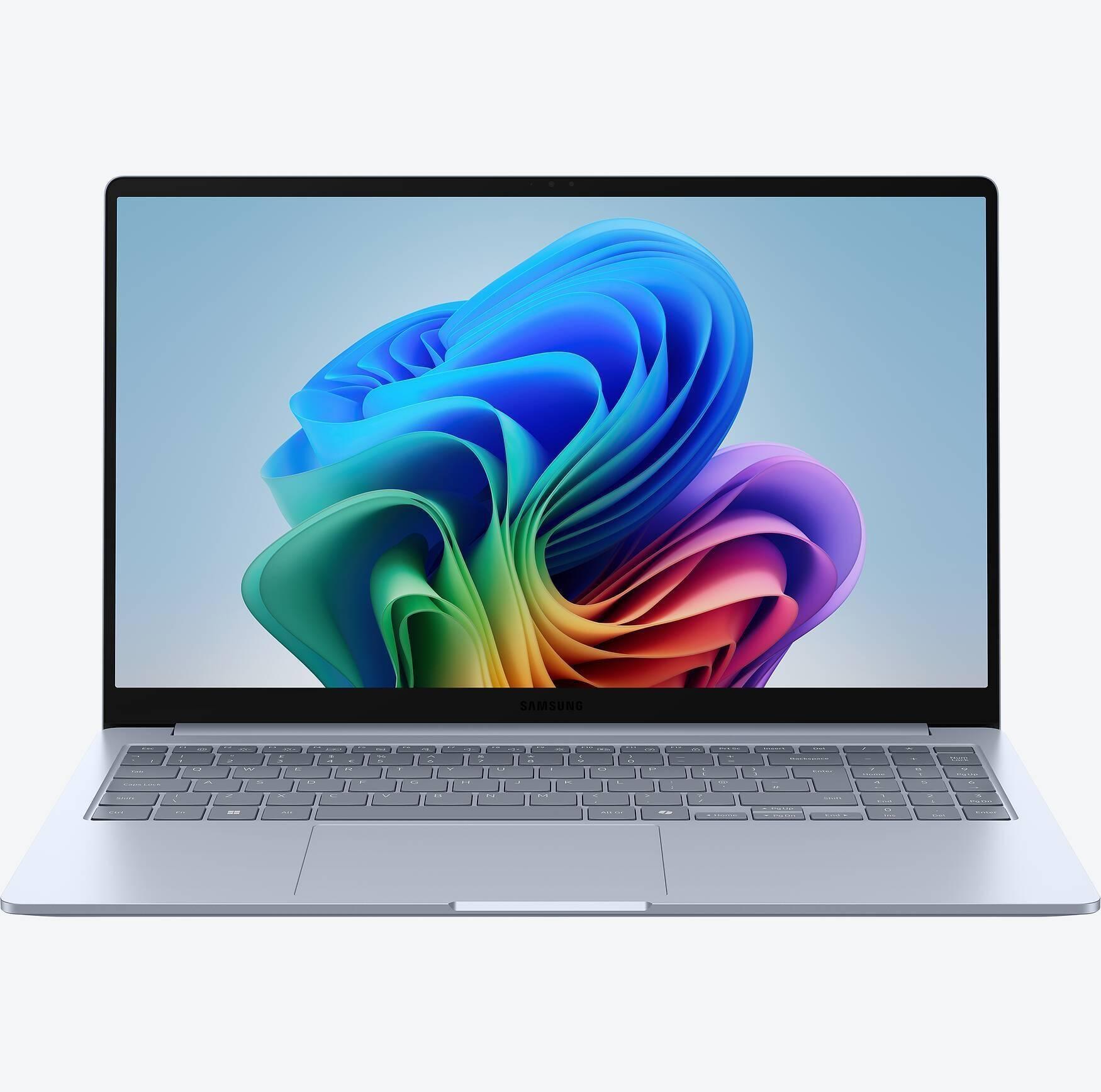 Samsung Galaxy Book4 Edge, Sapphire Blau, Copilot+, 15,6 Zoll, Full HD, Snapdragon X X1-26-100, 16GB, 256GB Notebook
