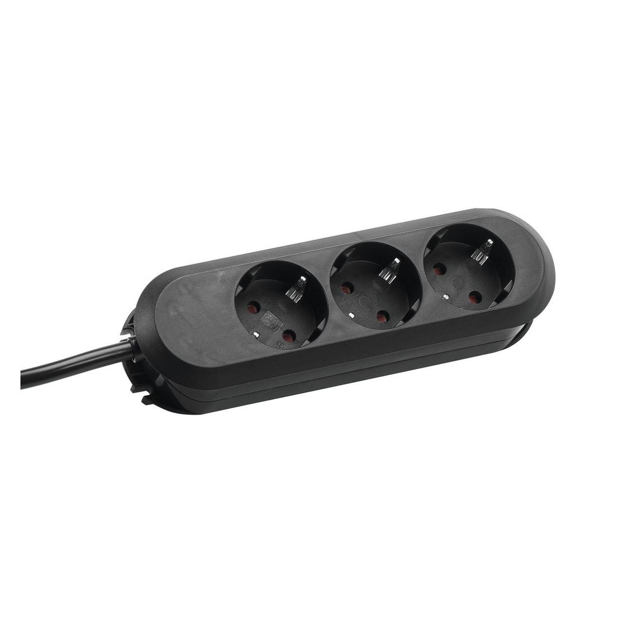 Bachmann Smart Verlängerungsschnur (3x, CEE 7/17, CEE 7/3, CEE 7/7, 1.50 m) (388.170)
