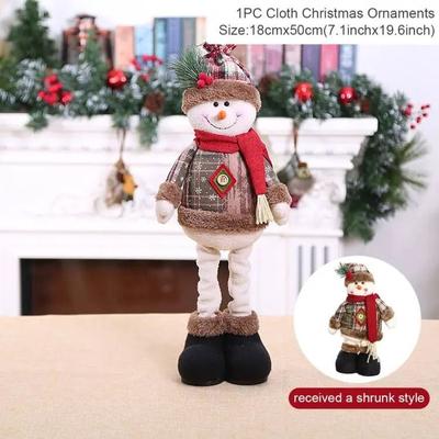 Uplifted Finds Telescopic Christmas Doll Decoration For Home Holiday Display 1