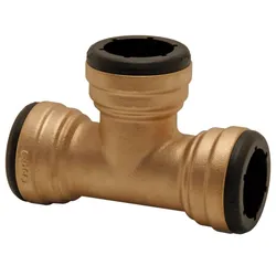 Aalberts VSH Tectite T-Stück 4750878 42 mm, Rotguss, lösbar