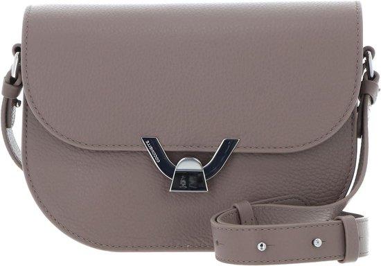 Leder Umhängetasche - Crossbody Bag - Täglicher Einsatz - Generierter Leder-Look - 22 x 14 x 6 cm - Blau