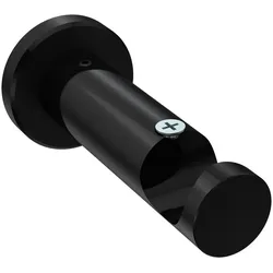 TRÄGER FÜR GARDINENSTANGEN 20 mm Ø, Platon 1-läufig, Schwarz