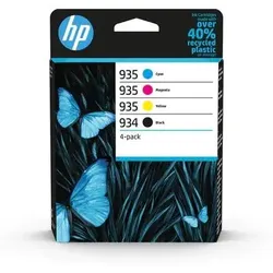 HP Original 932/933 Druckerpatronen 4er Multipack schwarz, cyan, magenta, gelb (6ZC71AE)
