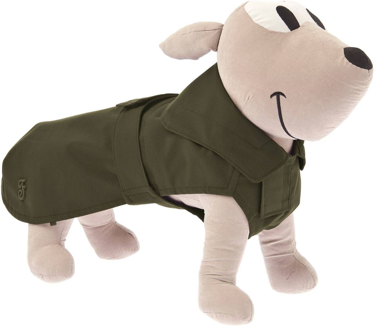 Ferribiella Impermeabile per Cani Acquerella Verde 24 cm