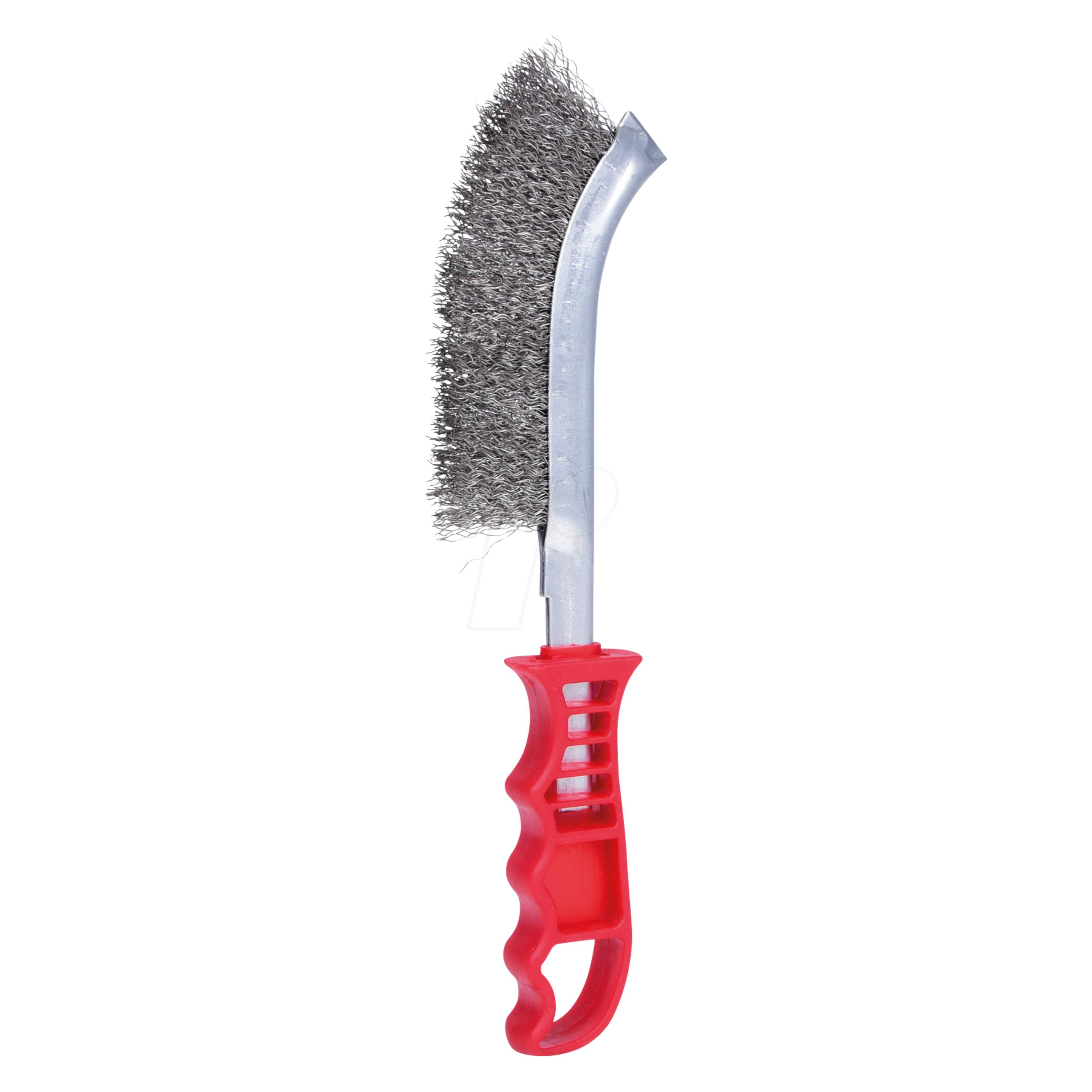 KS Tools Edelstahldraht-Allzweck-Drahtbürste (25 cm) (201.2301)