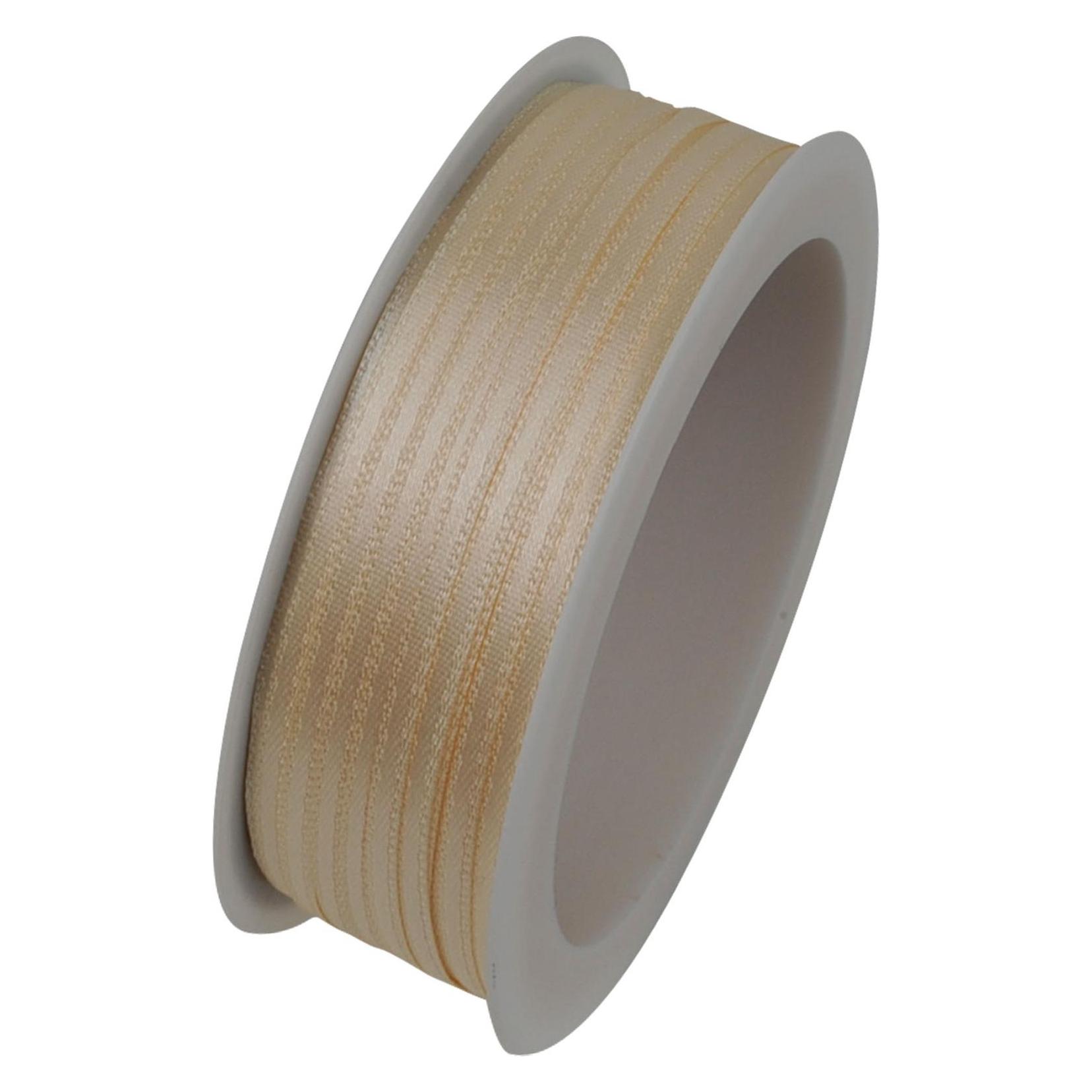 Goldina Doppelsatinband 3mmx50m creme (1x) (8972030210050)