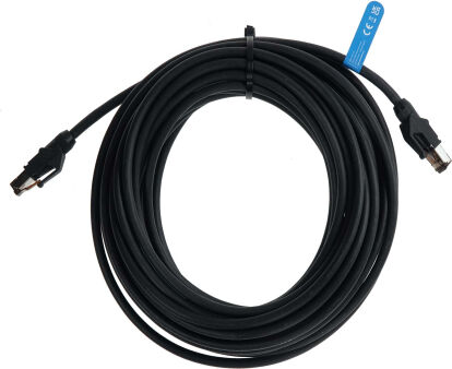 Adam Hall 4 Star K4CAT51000I CAT5E-Netzwerkkabel, SCHWARZ, 10m