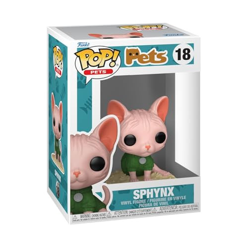 Funko Pop! Pets Sphynx-kat #18 vinylfiguur