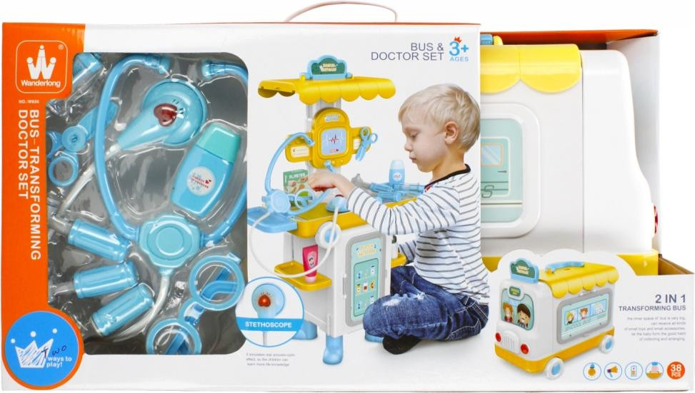 Mega Creative Medische set 2-in-1 Auto