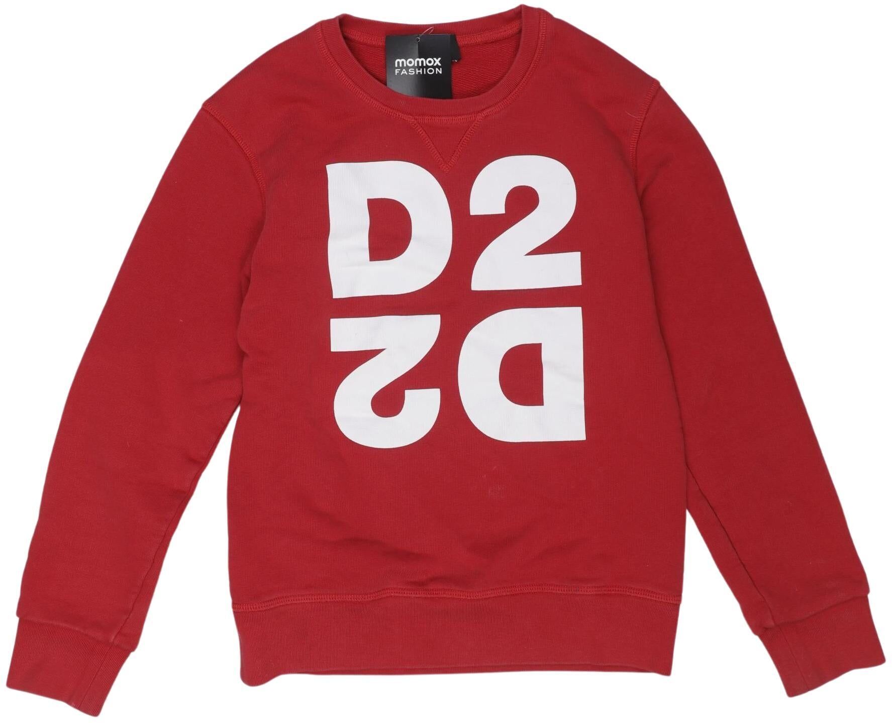 Dsquared2 Jungen Kapuzenpullover oder Sweater, Rot, Gr. EU 134 (US 10), Baumwolle - Second Hand