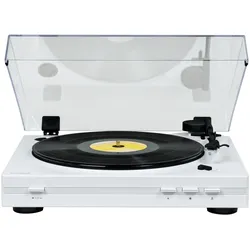 Thomson TT351 - automatický gramofon, b (Vollautomatisch), Plattenspieler, Weiss