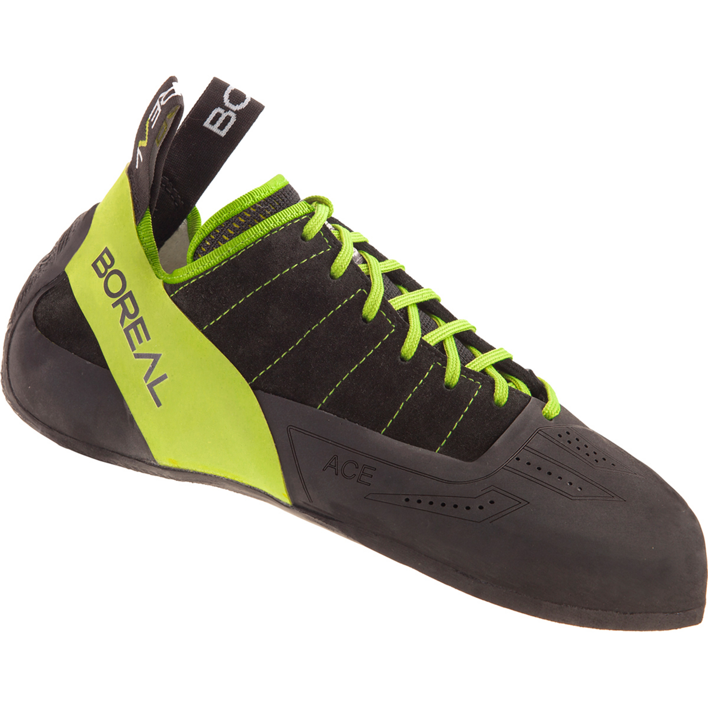 Boreal Ace Kletterschuhe Kletterschuhe schwarz Größe 41.5 Alpinklettern