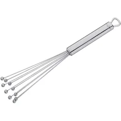 Schneebesen KÜCHENPROFI PARMA (BHT 5,10x5,10x28,50 cm) - silber - BHT 5,10x5,10x28,50 cm
