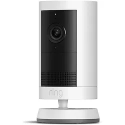 Ring Outdoor Cam Plus (2048 x 1080 Pixel), Netzwerkkamera, Schwarz, Weiss