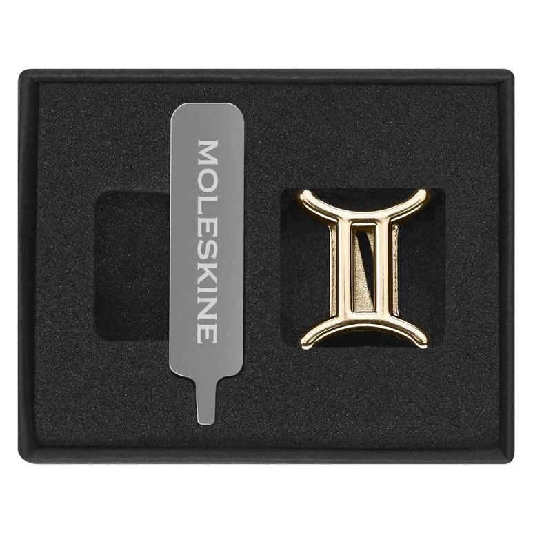 Moleskine Pins Gemini Gold (Kein Einband) (In Catalogue NOOS)