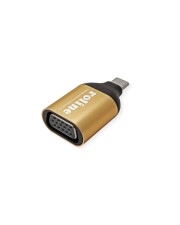 ROLINE GOLD Display Adapt. USB C VGA ST/BU Full HD Adapter Digital/Daten Digital/Display/Video (12.03.3233)