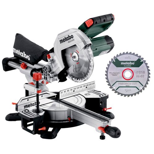 Metabo Set KGS 216 M + Sägeblatt