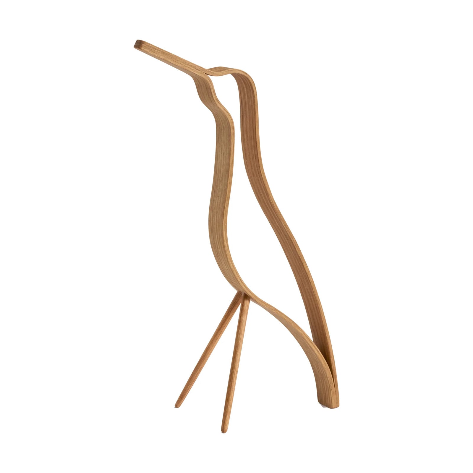 Cooee Design Woody bird decoratie, eikenhout, Hoogte: 25 cm