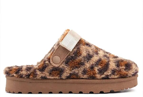 Lunar Naples Ocelot Slippers