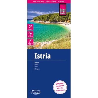 Reise Know-How Landkarte Istrien / Istria (1:70.000), Sonstige von Reise Know-How Verlag Peter Rump, Reise Know-How Verlag Peter Rump GmbH,