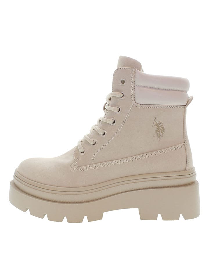 U.S. Polo Assn. Boots in Creme - 37
