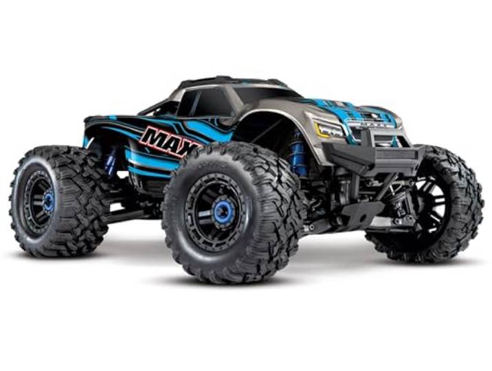 Traxxas 89076-4 MAXX RC Auto, Blau