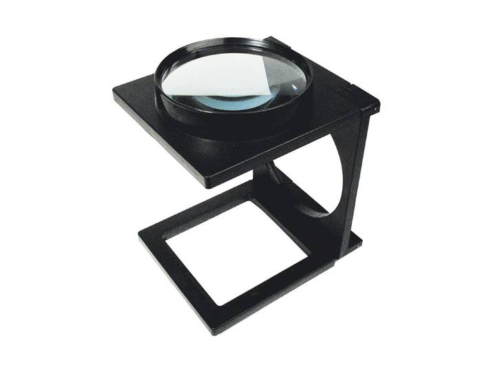 Rayher Faltbare Tischlupe Karton ⌀ 11 cm