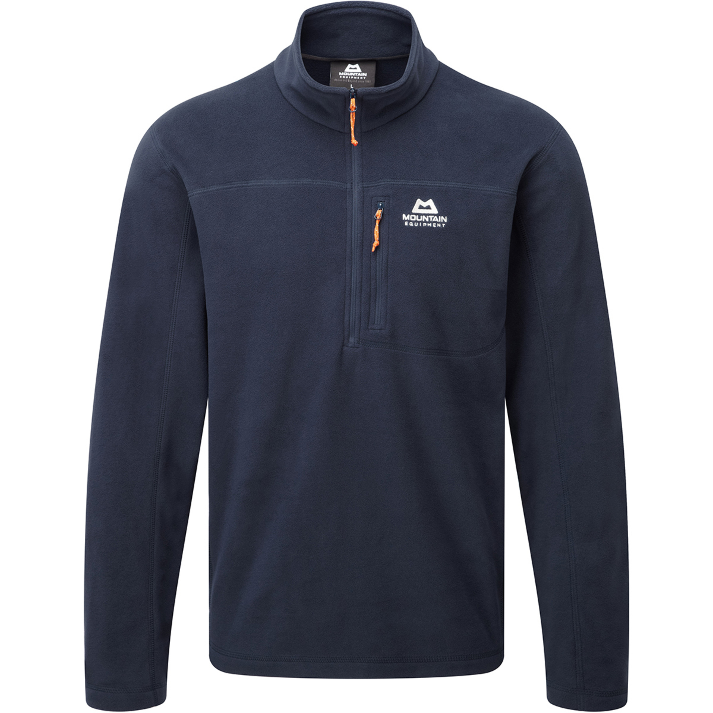 Mountain Equipment Micro Zip Herren Pullover grau Größe L Trekking Isolierend Polartec