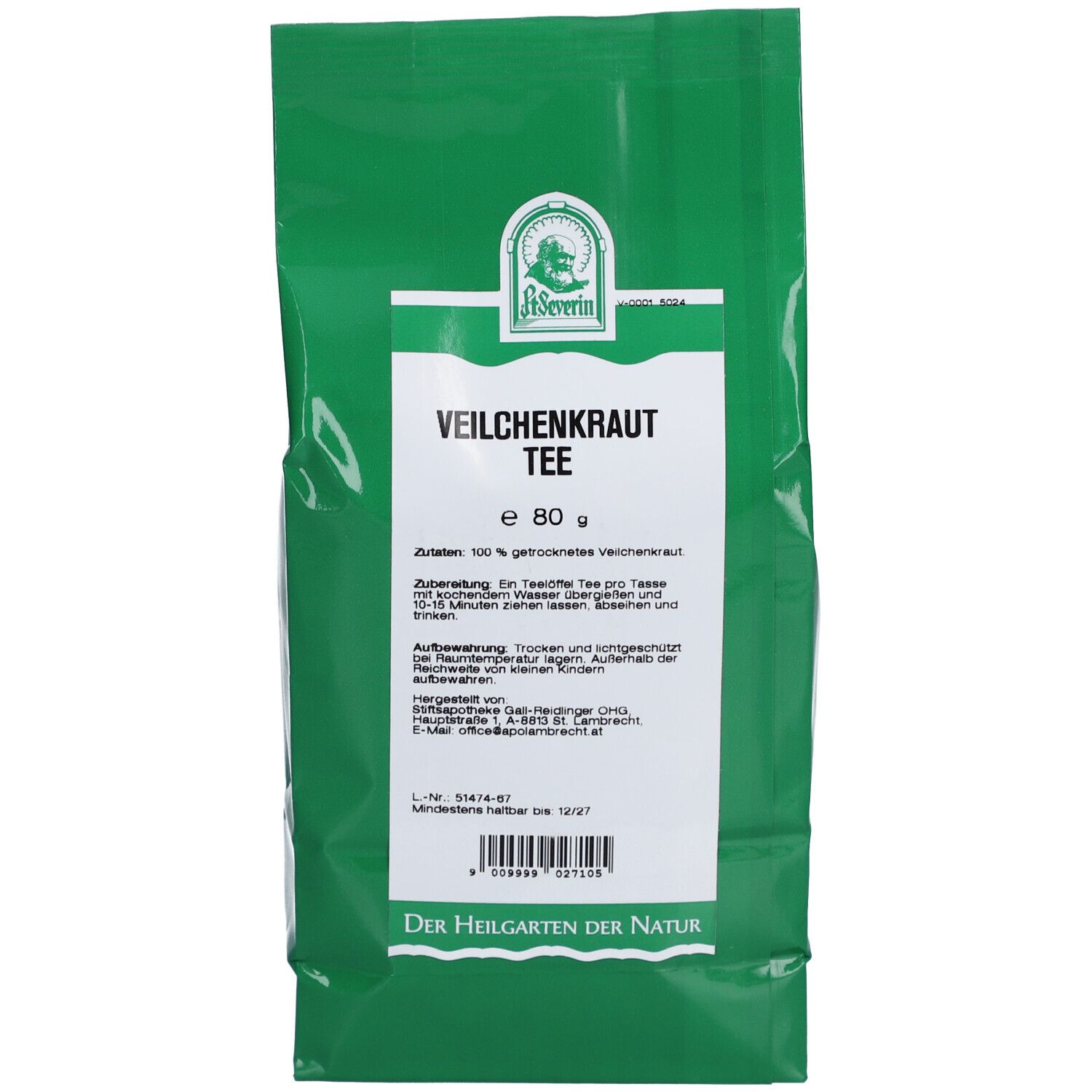 Veilchenkraut Tee 80 g