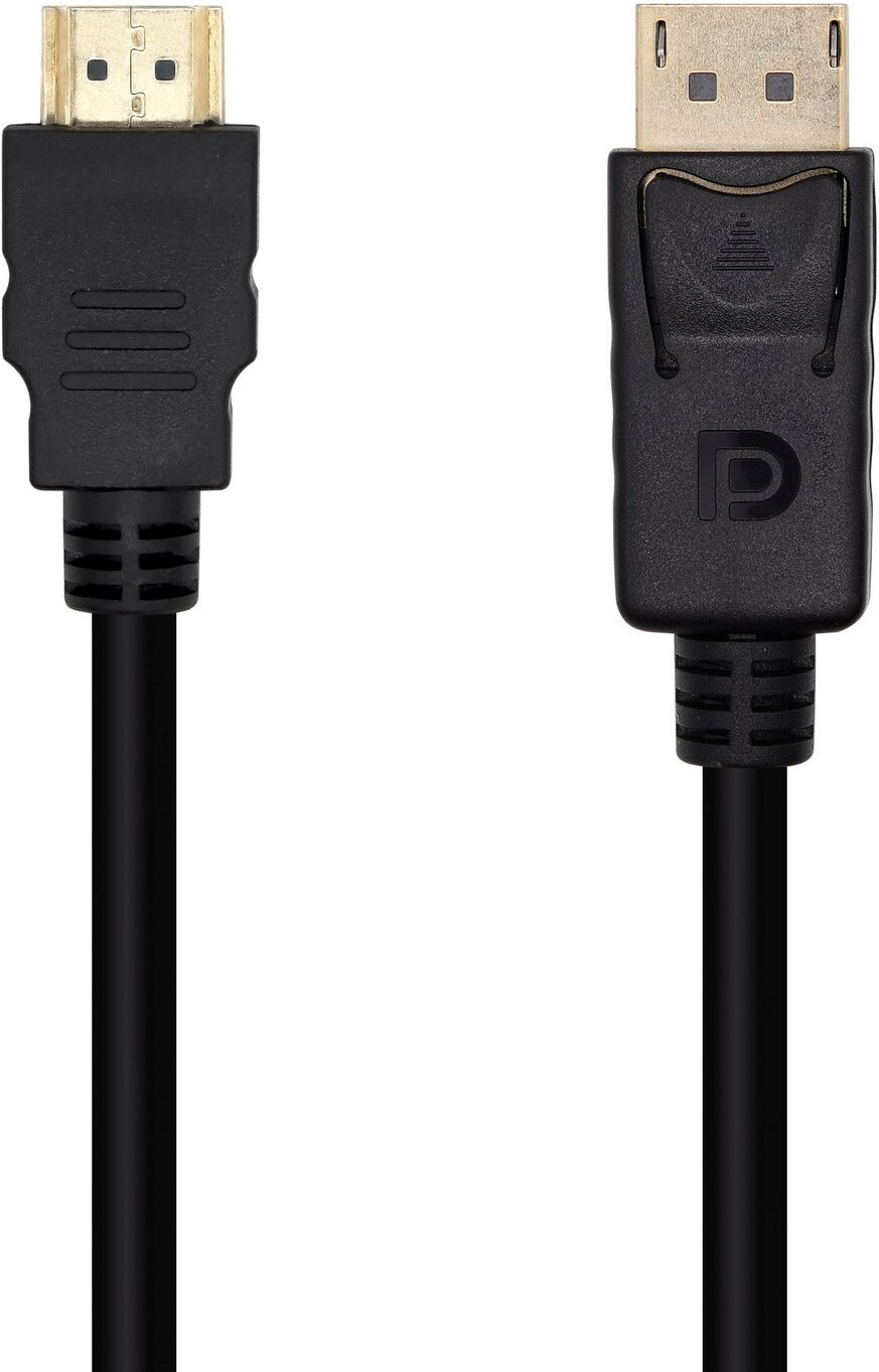Cabo Conversor Displayport Macho - HDMI Macho (3 mts) - AISENS