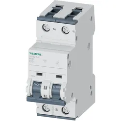 Siemens, Schutzschalter, SIEM 5SY6210-7 Leitungsschutzschalter C10A 2p