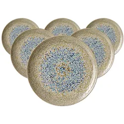 Ritzenhoff & Breker Rimini Speiseteller ø 26 cm Mosaik Sand 6er Set