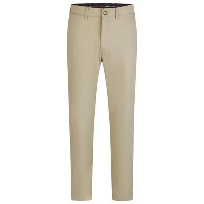 Chinohose BRÜHL "London", Herren, Gr. 52, EURO-Größen, beige (sand), 98% Baumwolle, 2% Elasthan, unifarben, lang, Hosen Chinohose, mit Micro-Peach-Ausrüstung und Soft Finish