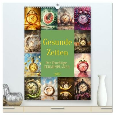Gesunde Zeiten (hochwertiger Premium Wandkalender 2027 DIN A2 hoch), Kunstdruck in Hochglanz