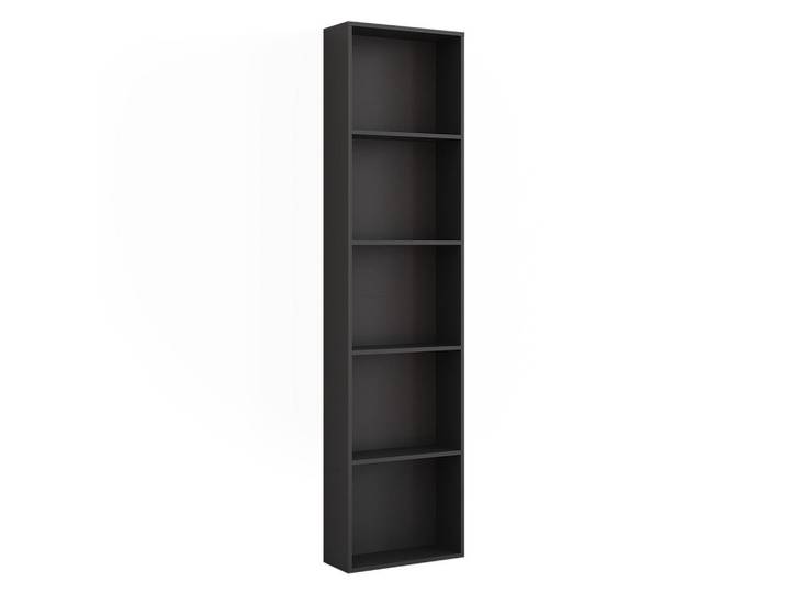 Vicco Seitenregal Elmo, Anthrazit, 50 x 200 cm, 4 Fächer, Rechteckig, 50x200x20 cm, Büromöbel, Büroschränke, Aktenschränke
