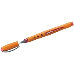 Stabilo, Schreibstifte, Tintenroller - worker+ - fein - 10er Pack - rot (10x)