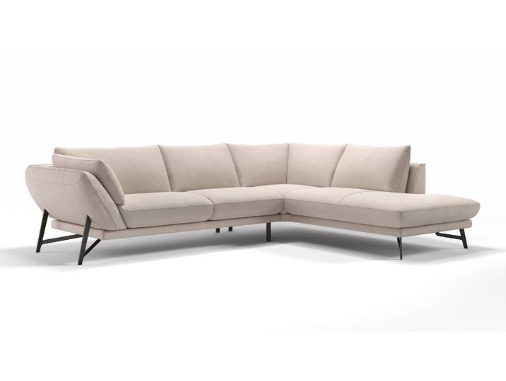 Stoff Eckgarnitur ESTELLA Designer Couch Eckcouch