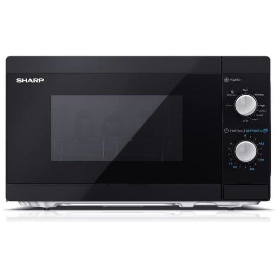 Sharp YC-MG01E-B Solo magnetron met grillfunctie, 800W, zwart