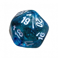 Chessex Würfelset - Bag of 10 Spindown - (10 x W20 Life Counter Würfel) 297091