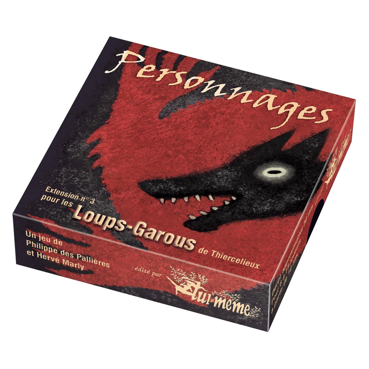 Asmodée Les Loups-garous Personnages Extension (Französisch, 8 - 18 Spieler) (KG33)