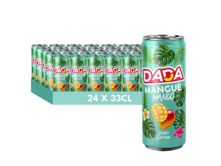 DADA boisson gazeuse mangue 24 x 33 cl