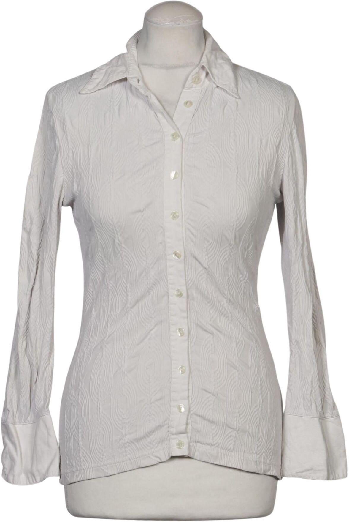 Anne Fontaine Damen Bluse, Weiß, Gr. EU 38, kein / Etikett - Second Hand