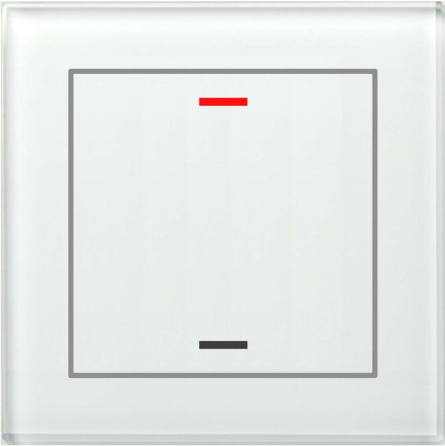 MDT technologies Glastaster II Light 1 canal RGBW, blanc, neutre BE-GTL10W.01 (BE-GTL10W.01)