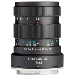 MEYER OPTIK GÖRLITZ Trioplan 100mm 1:2.8 II SONY E-Mount (E/FE) (Man. Foc.) (mit Zugabe)