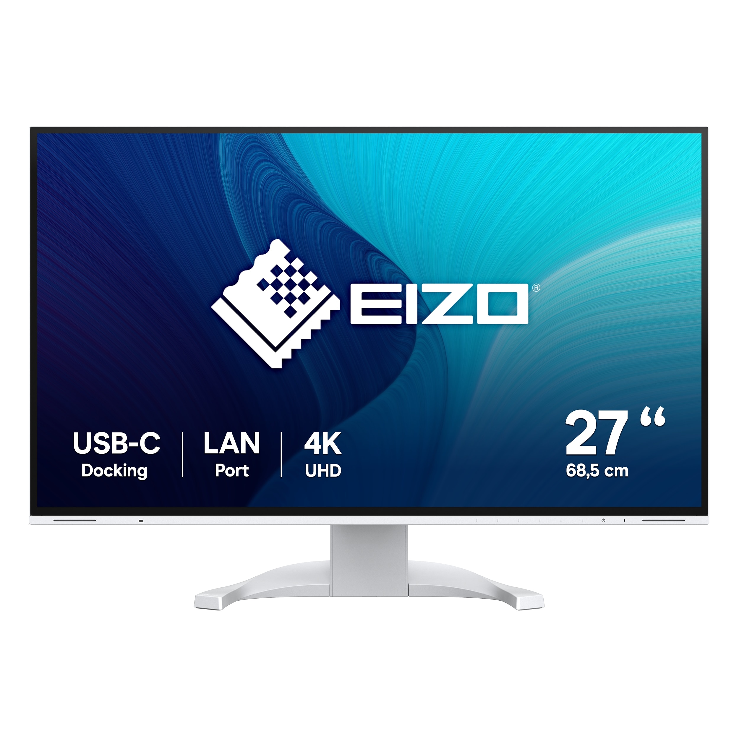 EIZO Flexscan EV2740X-WT 27 Zoll 4K (UHD) IPS Black Panel 16:9 Monitor