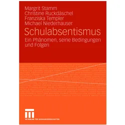 Schulabsentismus, Fachbücher von Franziska Templer, Michael Niederhauser, Christine Ruckdäschel, Margrit Stamm
