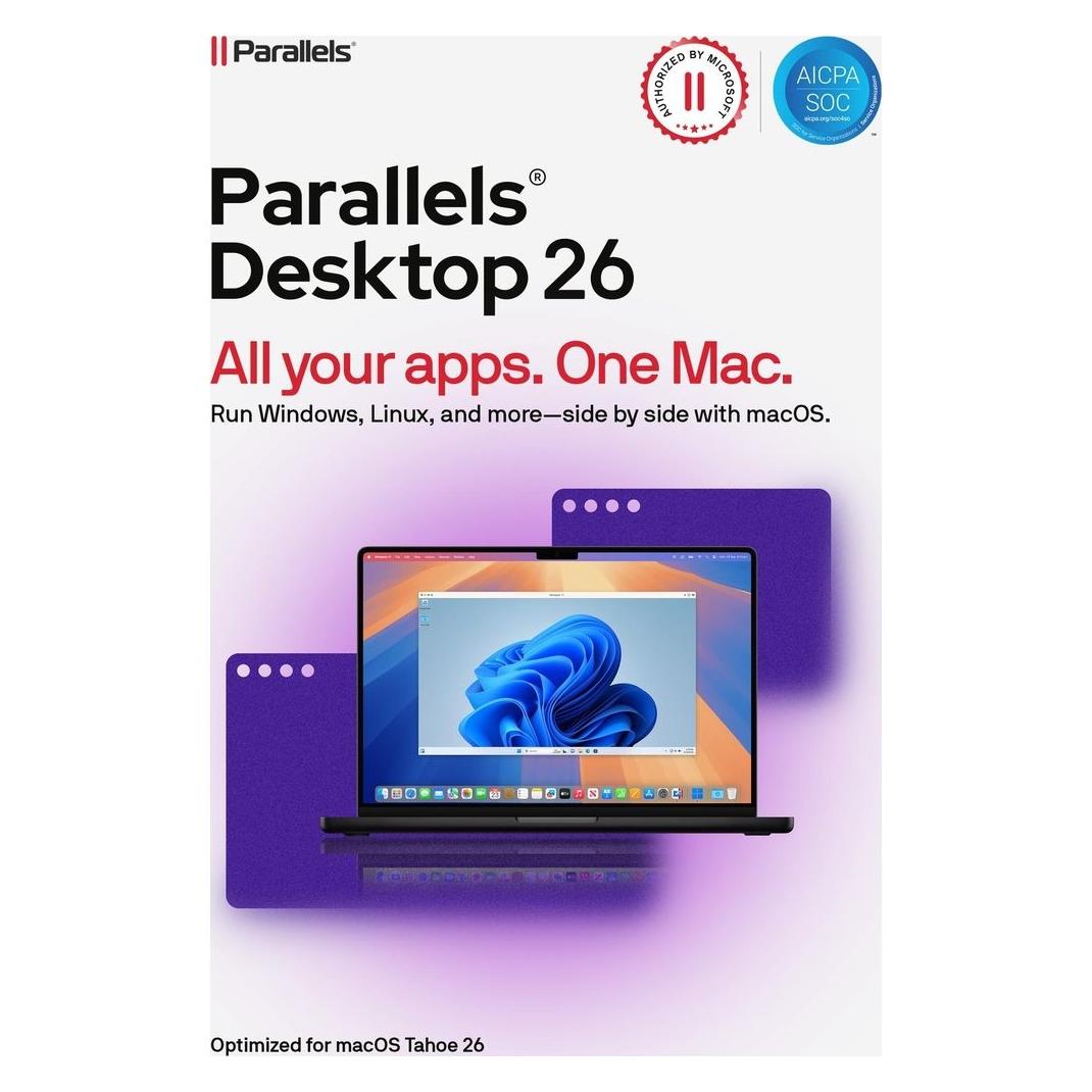 Parallels Desktop 26 ESD, Vollversion, Multilingual (1 User, 1 Geräte/User, unbegrenzt) (ESDPD26EU)