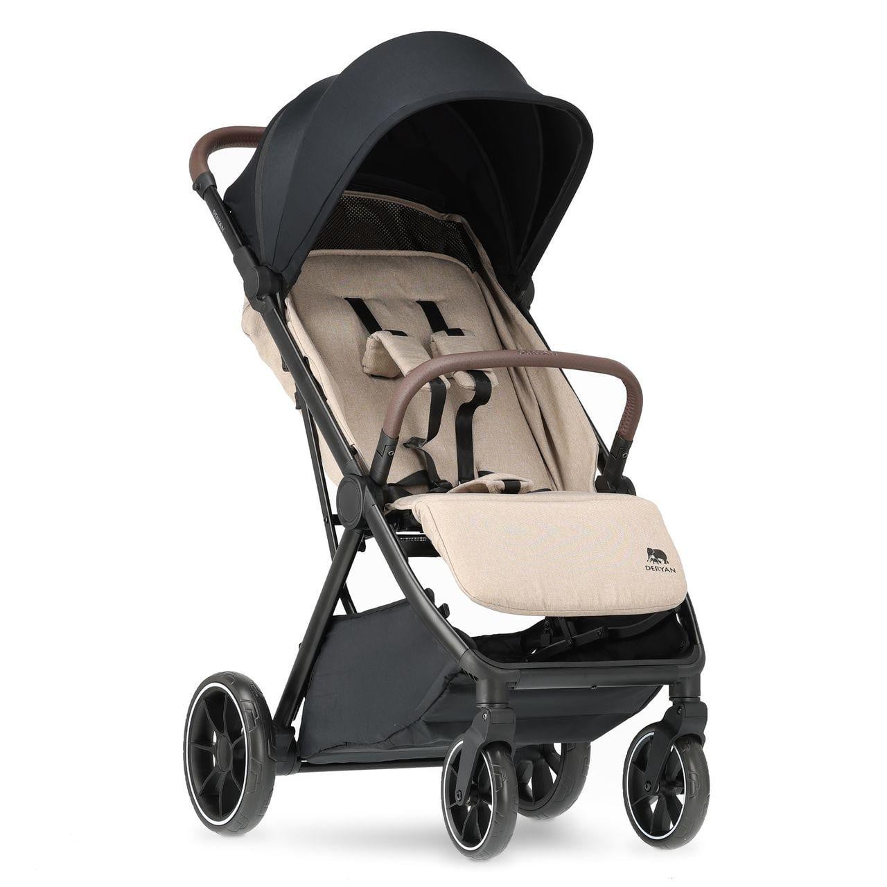 Deryan Rolo XL Buggy Lichtgewicht Plooibuggy Nougat